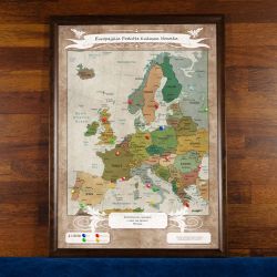 Mapa Podróży - Europa 